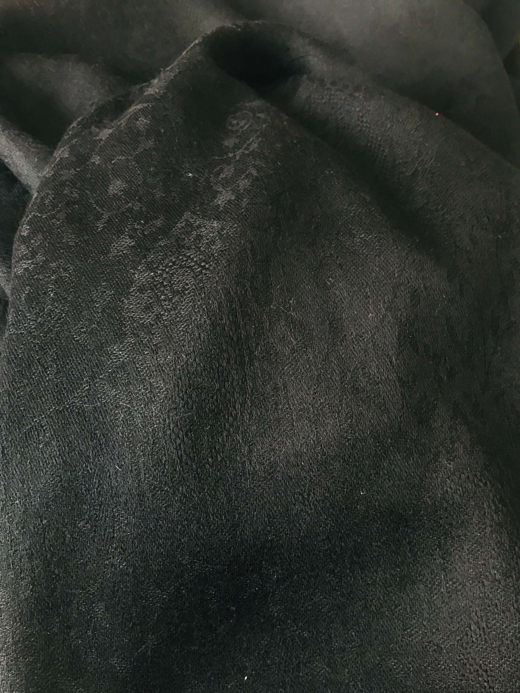 2960 Écharpe/châle réversible en 100% CACHEMIRE.